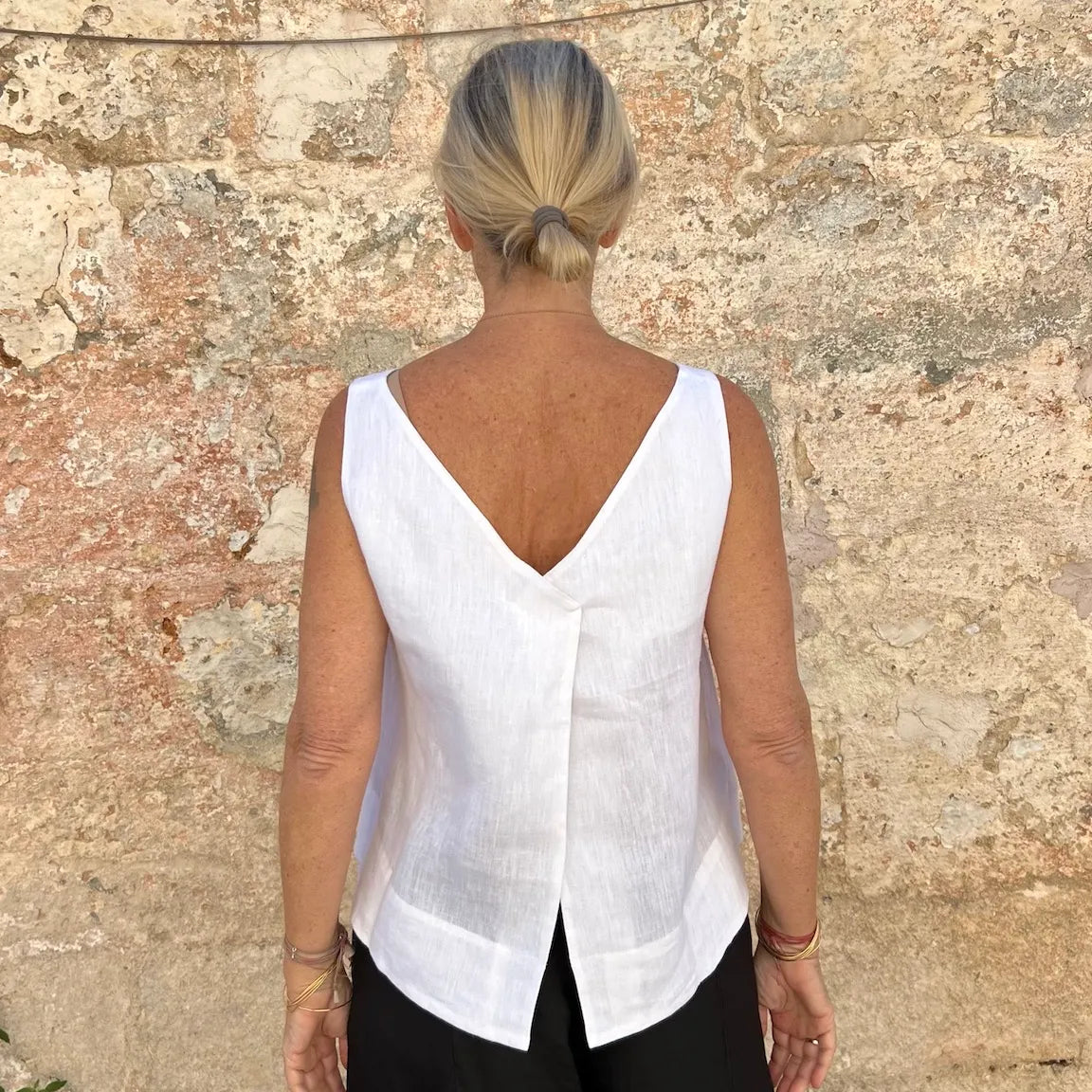 Overleap Top Linen – Dadihouse