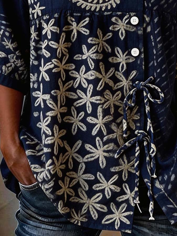 Women'S Casual Printed Shirt