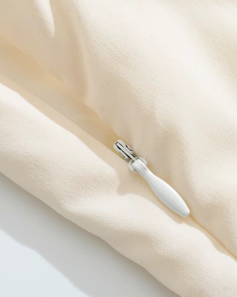 Backless A Line Midi Dress Ivory