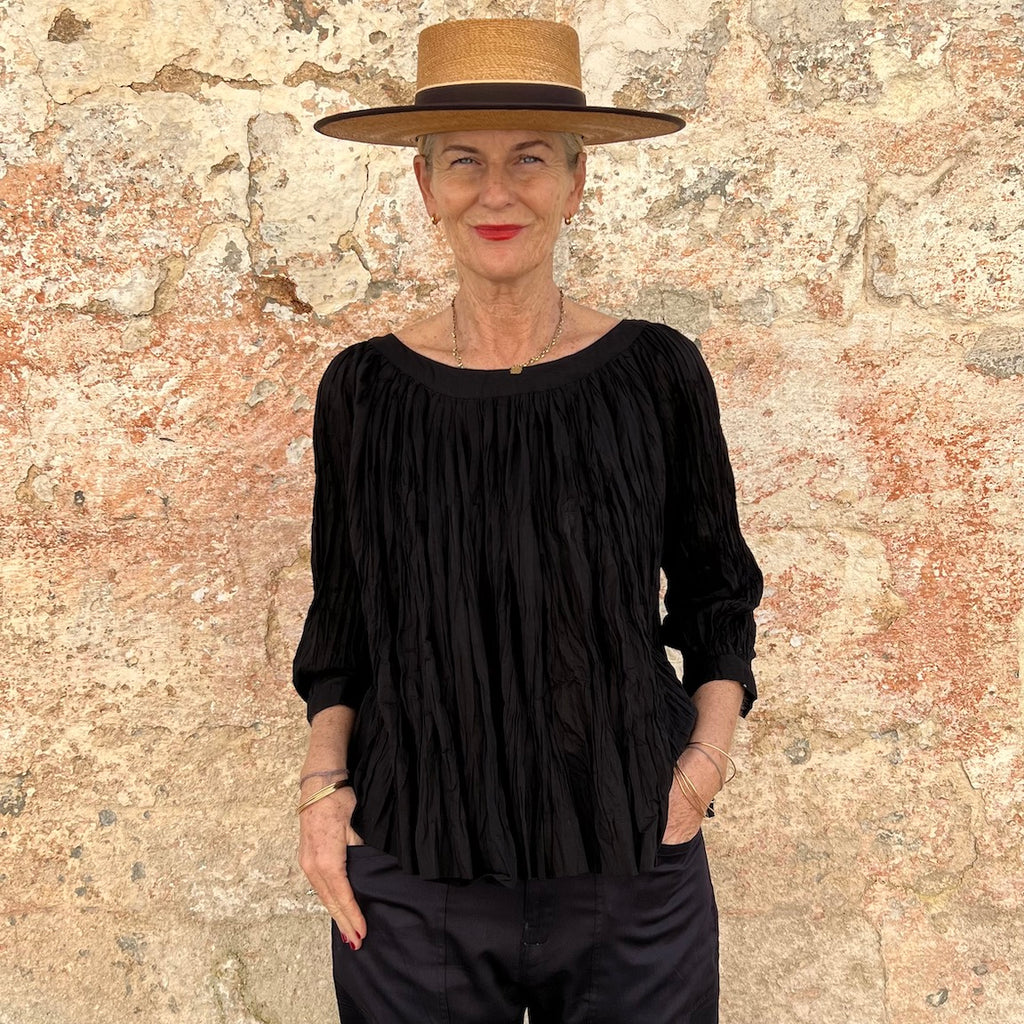 Crinkle  Cotton Top – Dadihouse