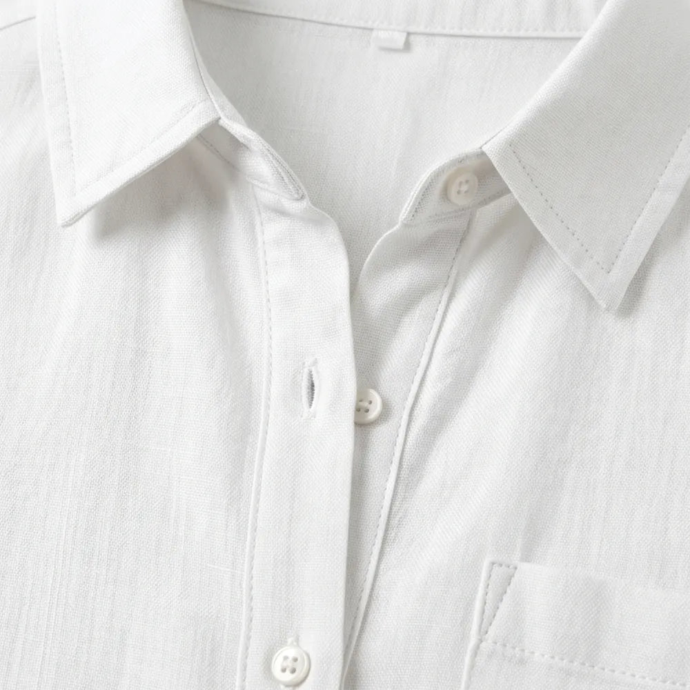 Solaire – Women's breathable cotton button up shirt