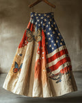 Independence Day themed butterfly skirt 4711