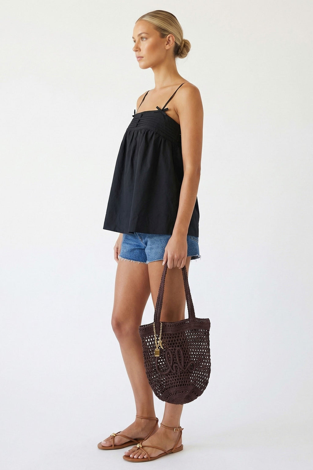 CUMBERBUND YOKE TANK TOP