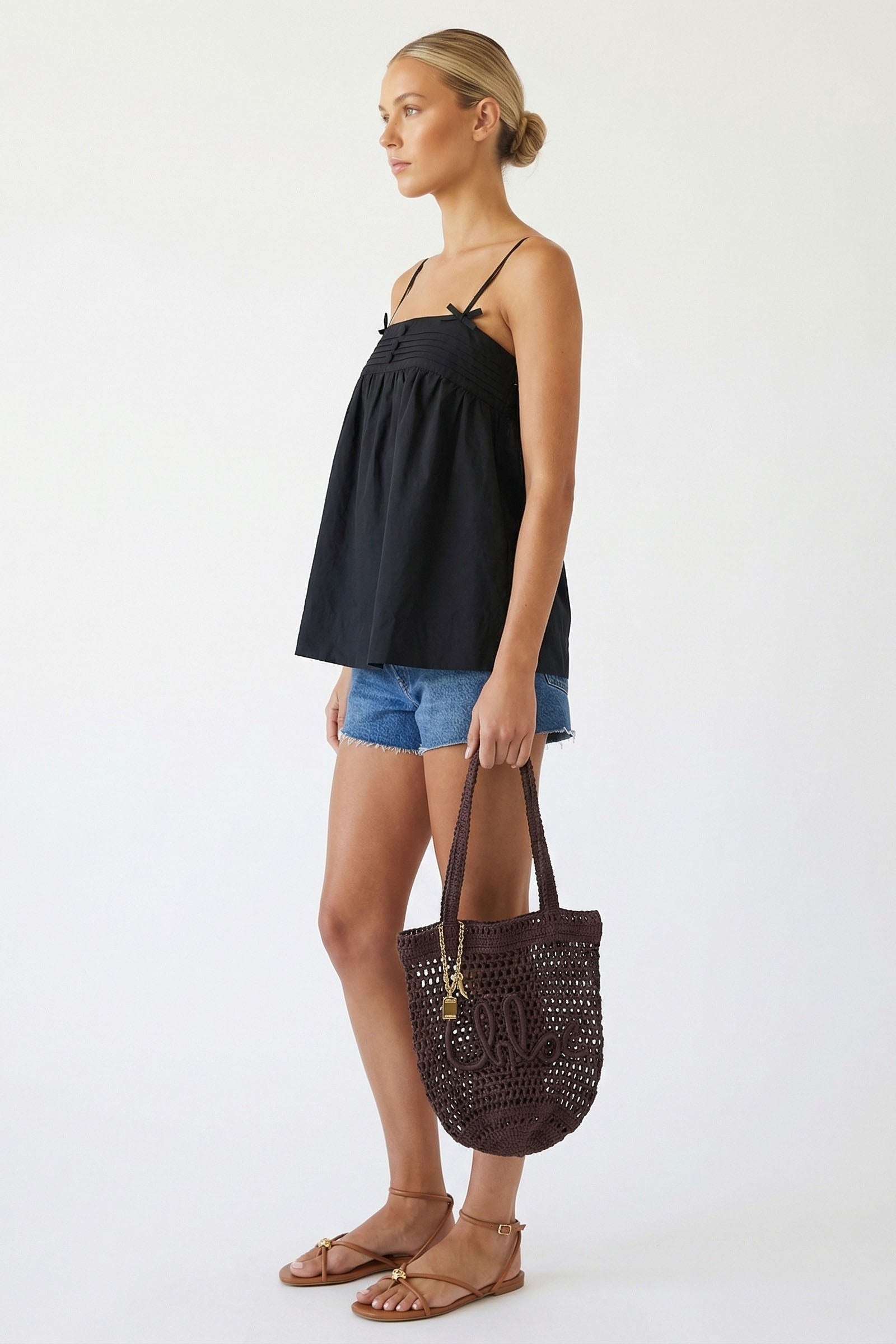 CUMBERBUND YOKE TANK TOP