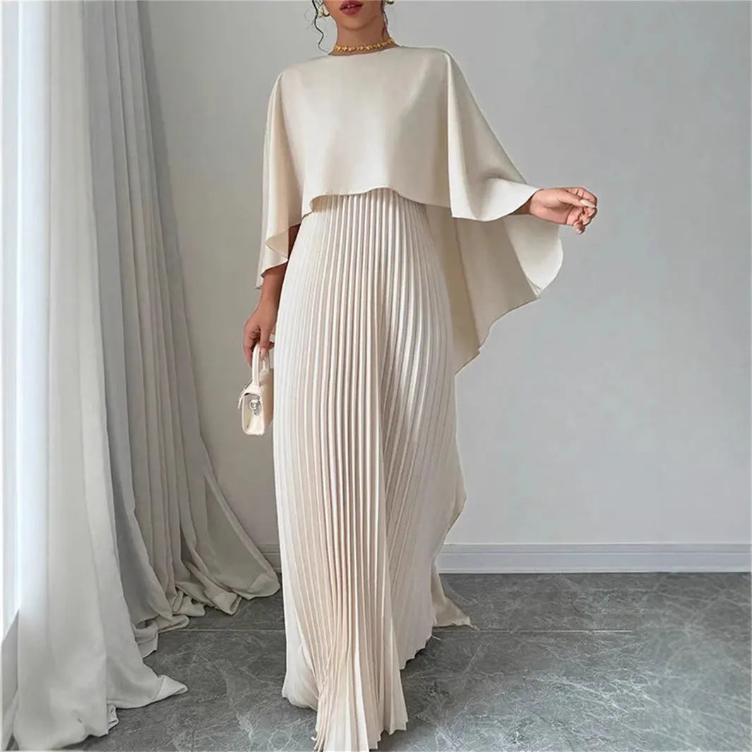 Women's Batwing Sleeve Irregular Elegant Dress