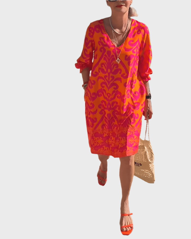 Midi Floral Dress