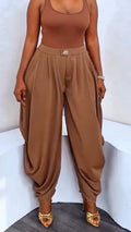 Women Drooping Wide Leg Casual Pants
