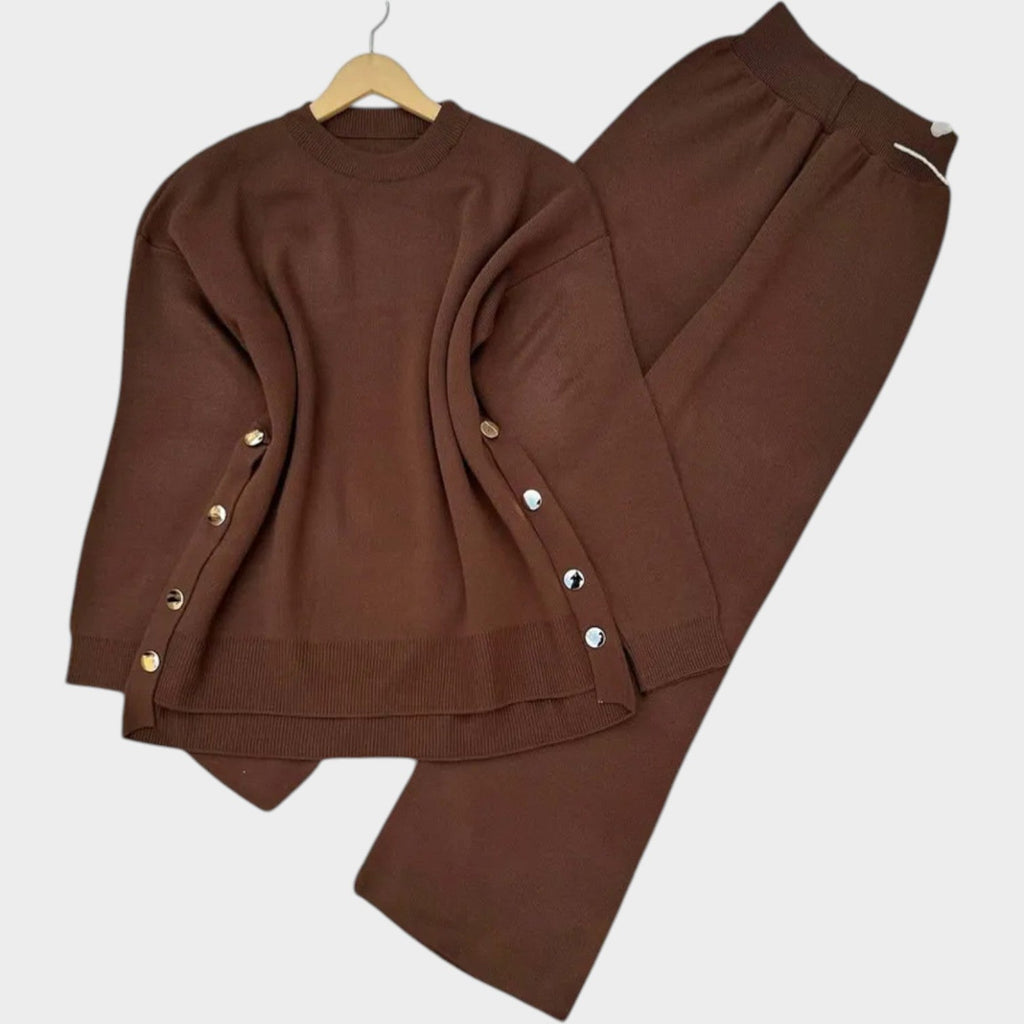 Elegant Knit Two-Piece Set