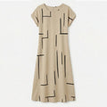Linara – Women's Abstract Print Summer Shift Dress