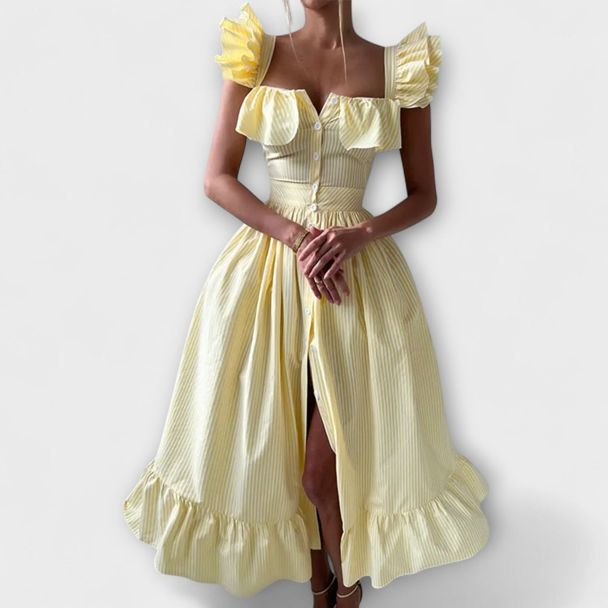 Dress with Pleats
