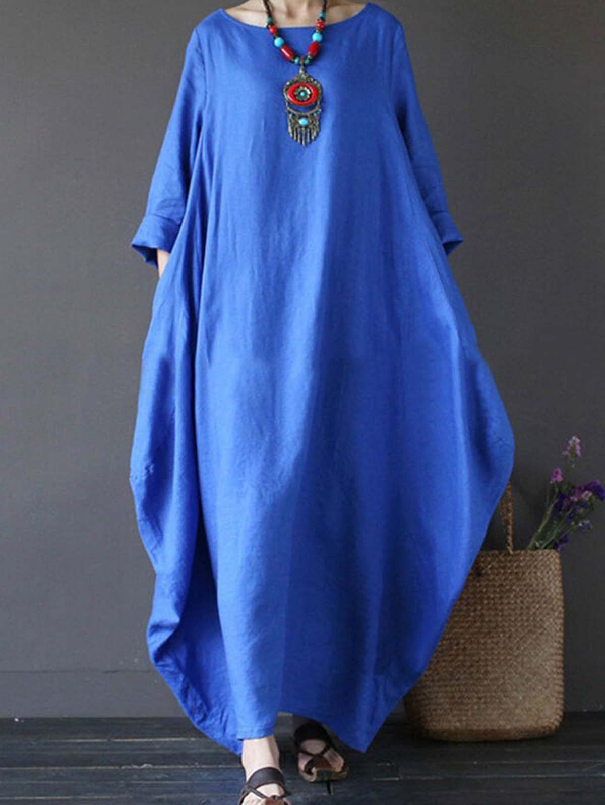 Women's Loose Plus Dress