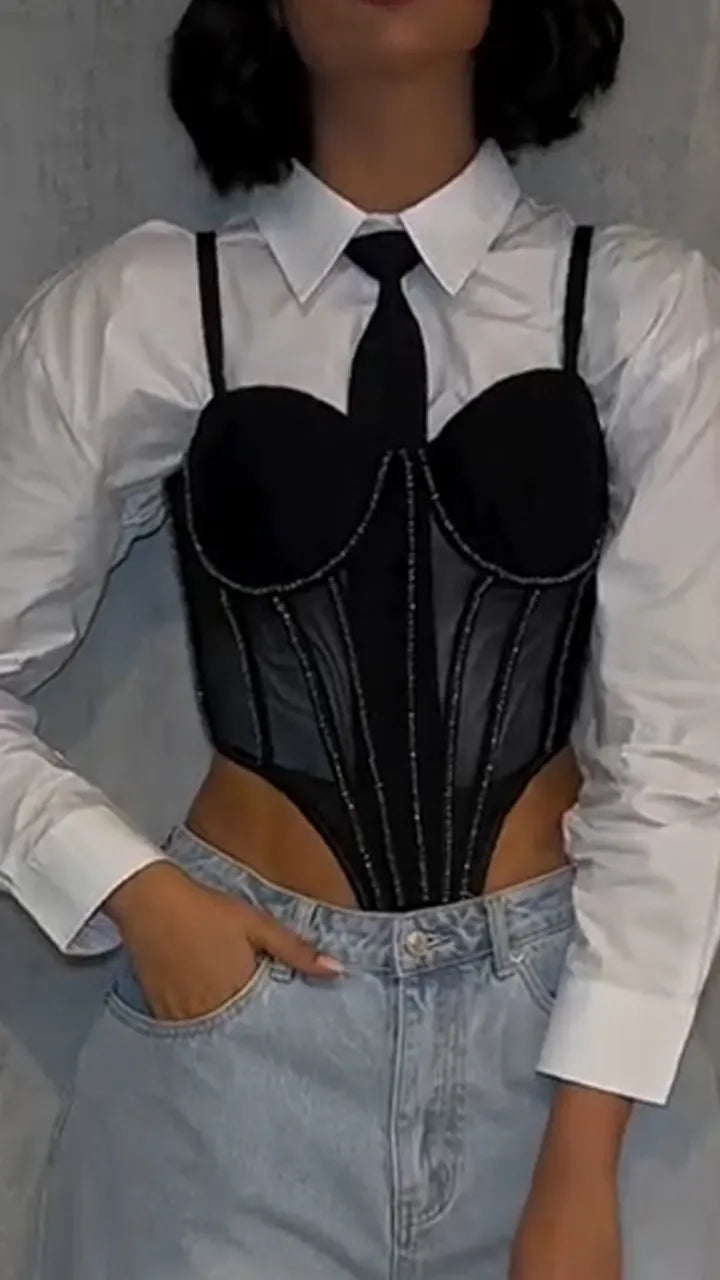 Women Camisole Fishbone Vest