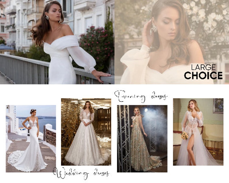 Mermaid Lace Wedding Dress, Open Back Wedding Dress, Boho Wedding Dress, White Long Sleeve Wedding Dress, Bridal Gown, A-line Wedding Dress
