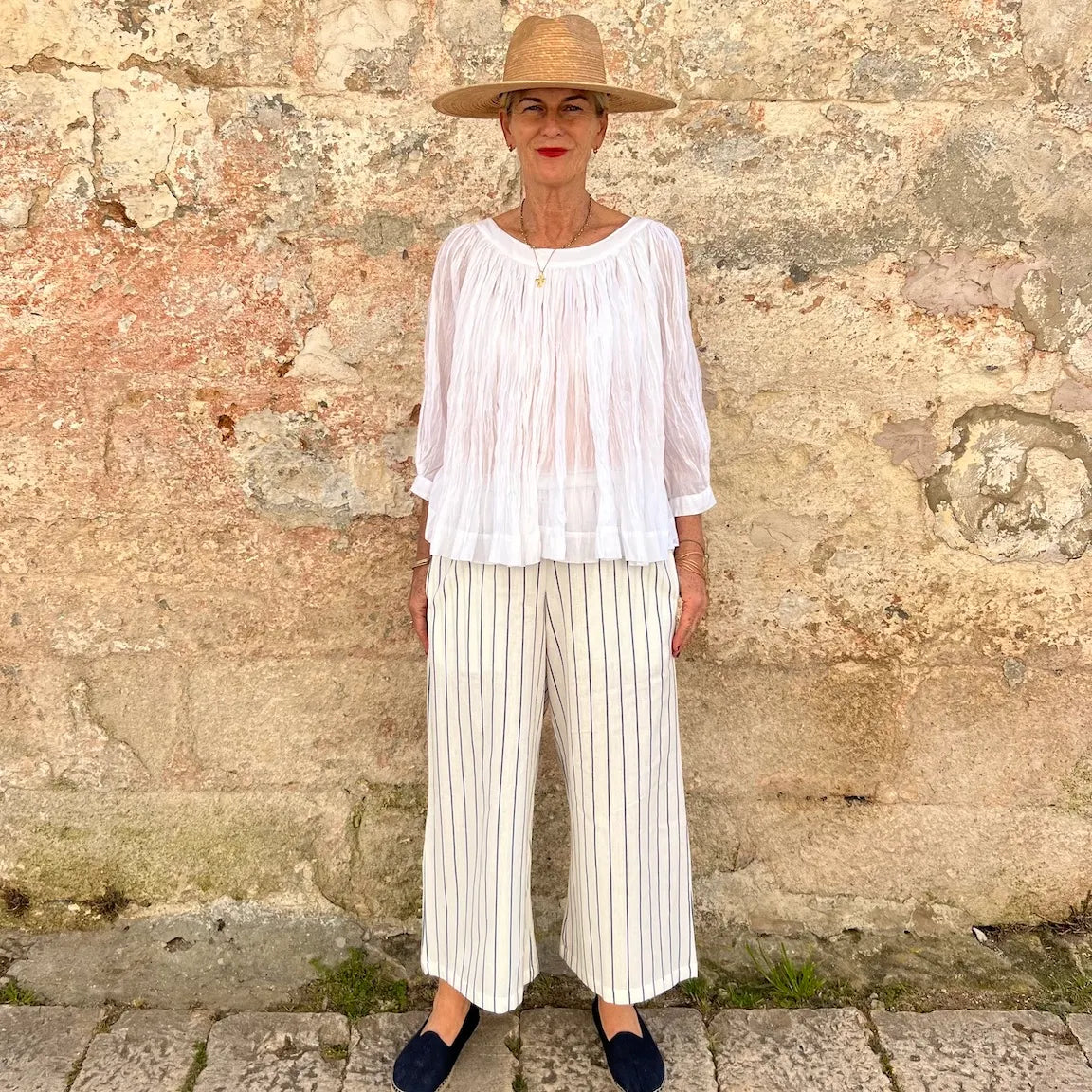 Crinkle  Cotton Top – Dadihouse