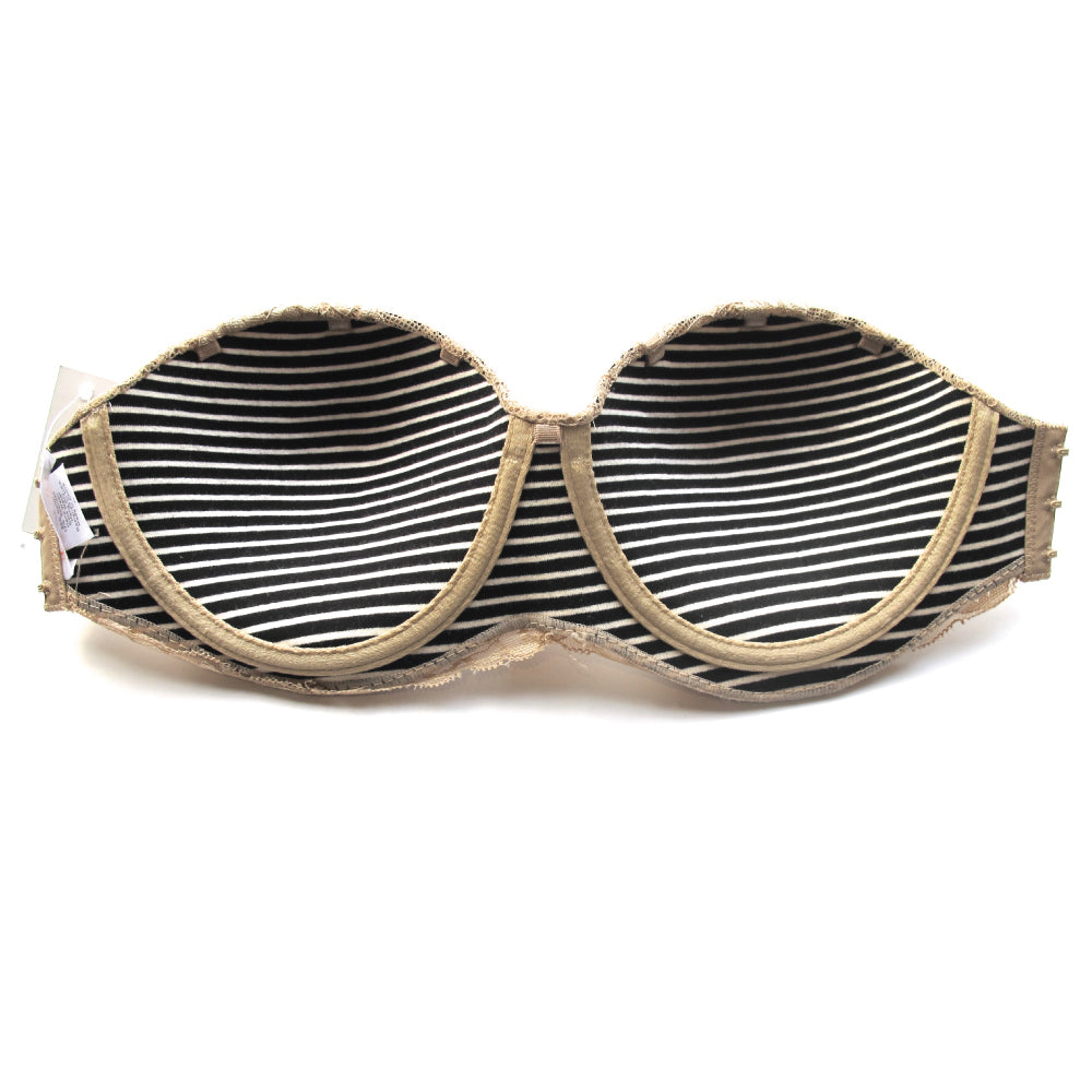 Lace Strapless/Convertible Underwire Bra Cup
