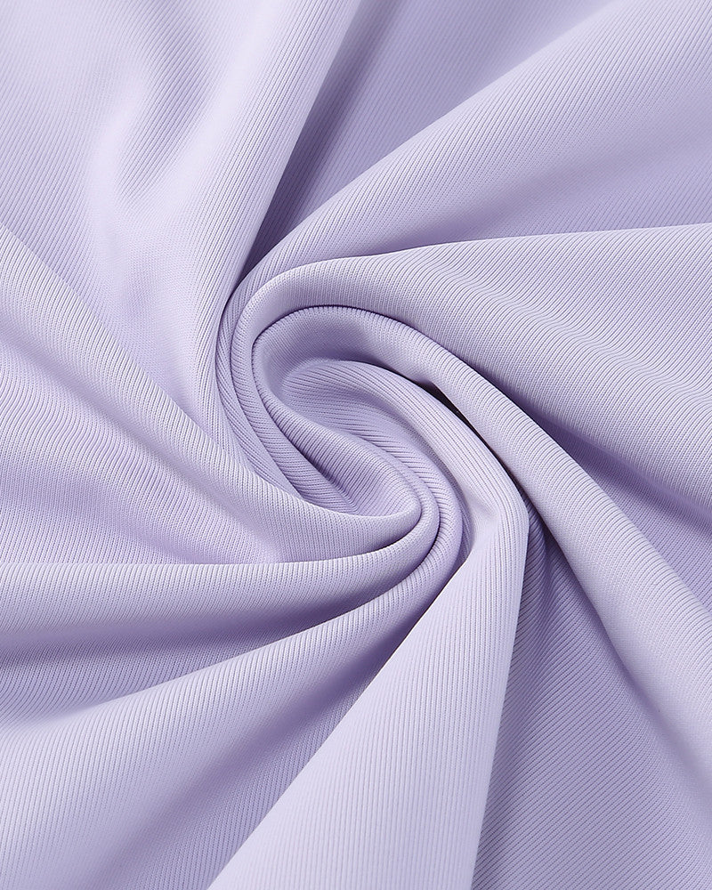 Bow Backless Maxi Dress Lavender