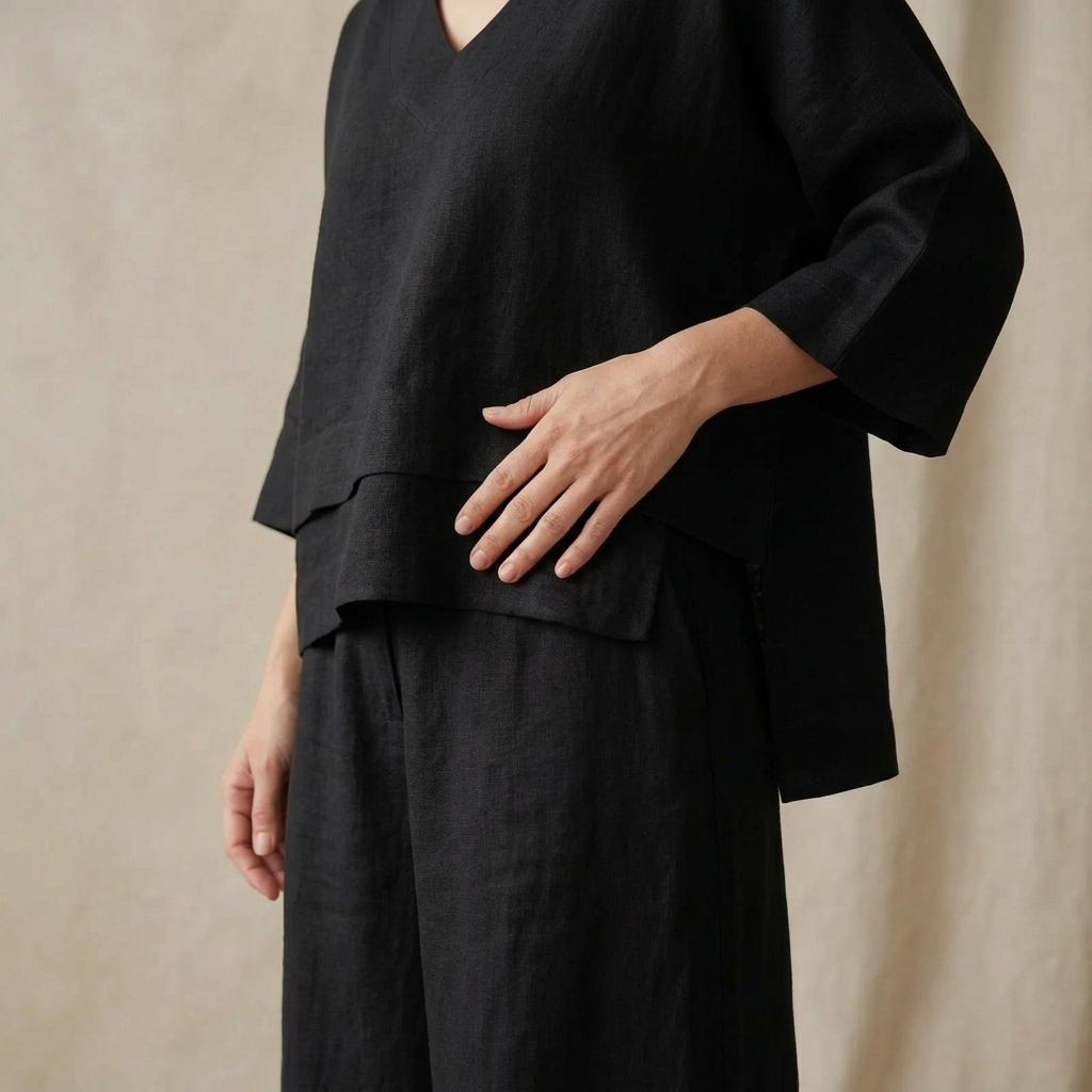 Lunavia – Women's Asymmetric Two-Piece Set