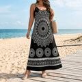 Mandara – Bohemian Mandala Maxi Dress