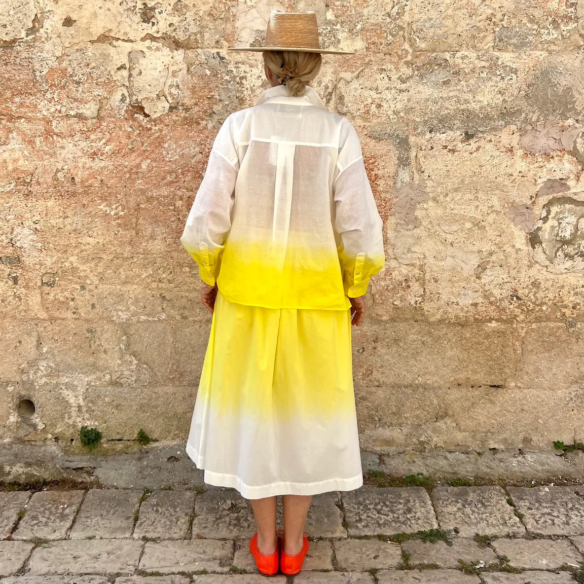 Mii Greta Shirt Dip Dyed – Dadihouse