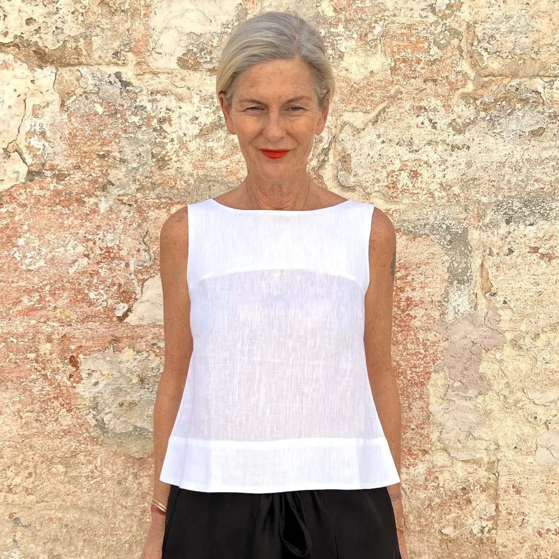 Overleap Top Linen – Dadihouse