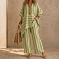 Iluma – Women's Boho Tunic & Wide-Leg Set