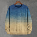 Men's Gradient Art Geometry Print Casual Sweatshirt