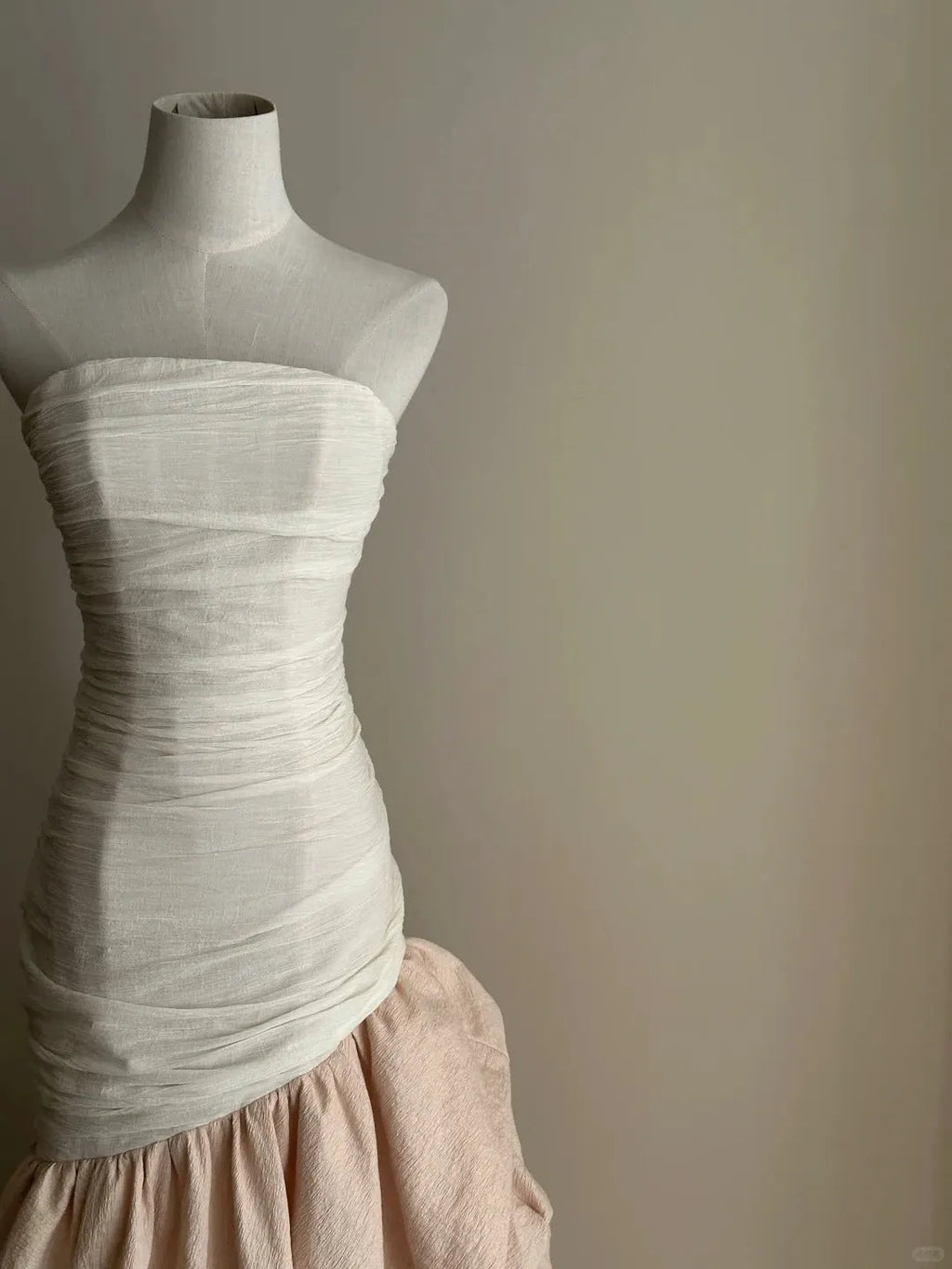 White Pink Fashionable Elegant Long Tulle Ball Gown Evening Dress Party Dress Wedding Dress 4173