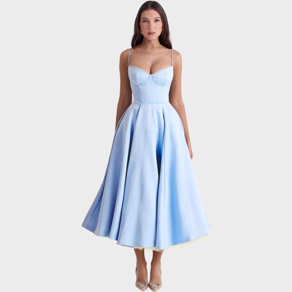 Timeless A-Line Midi Dress