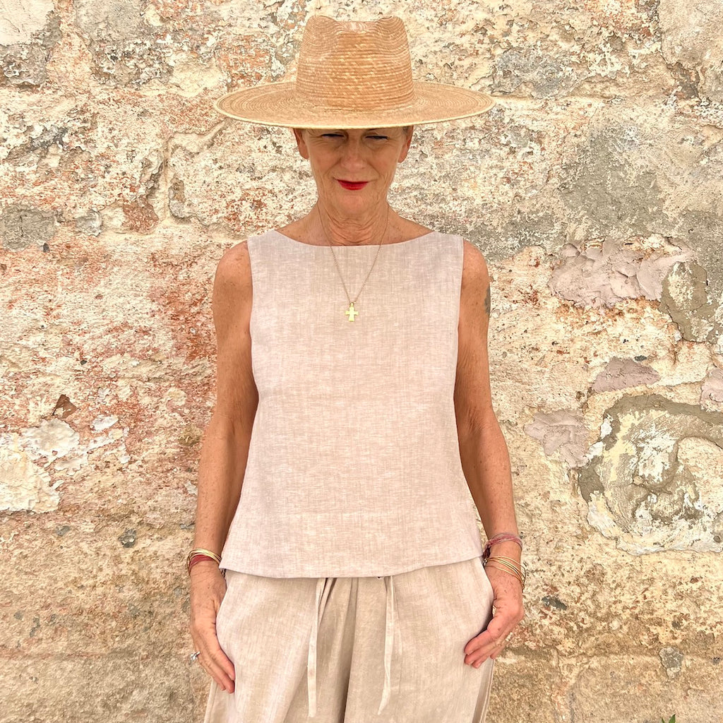 Overleap Top Linen – Dadihouse