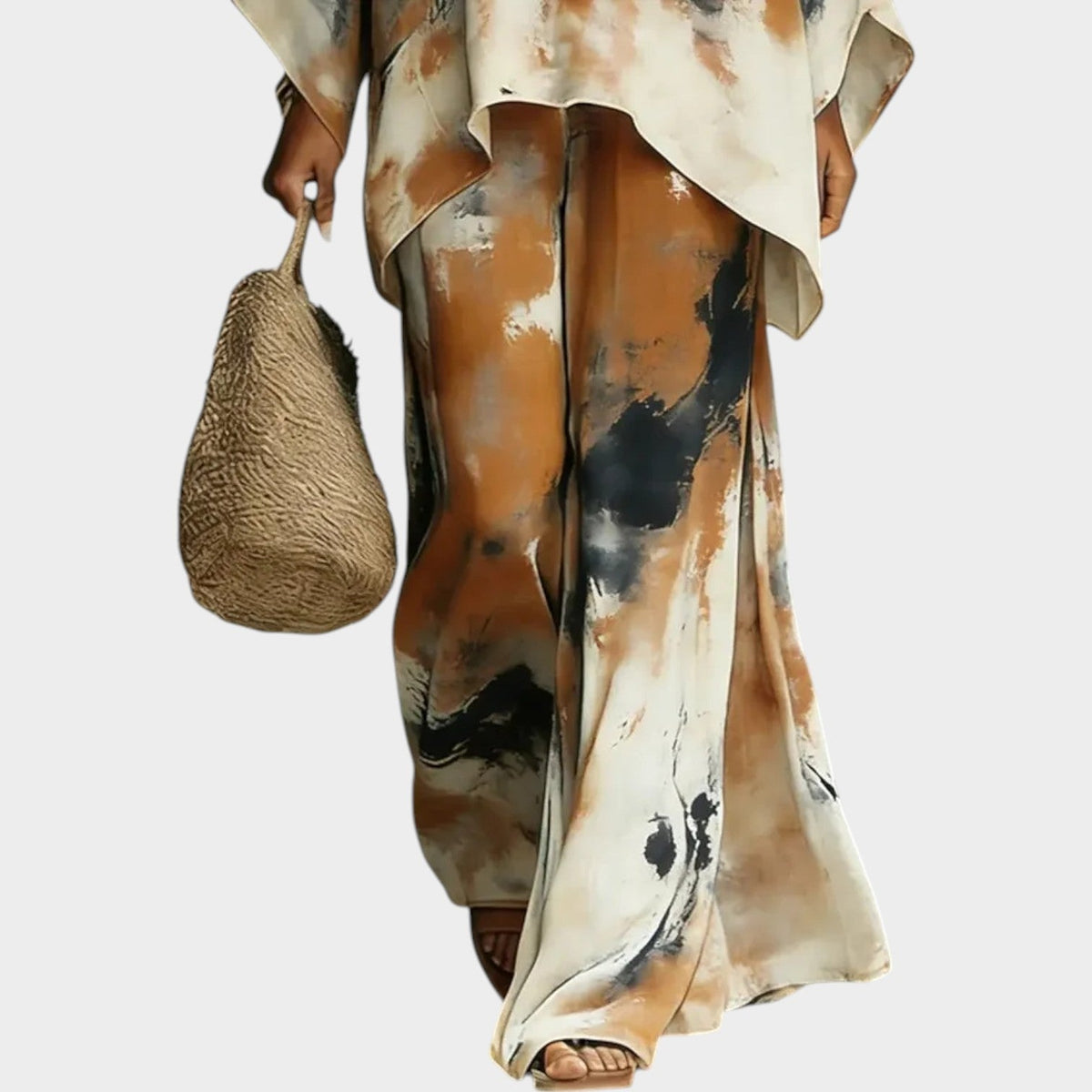 Abstract Print Two-Piece Set