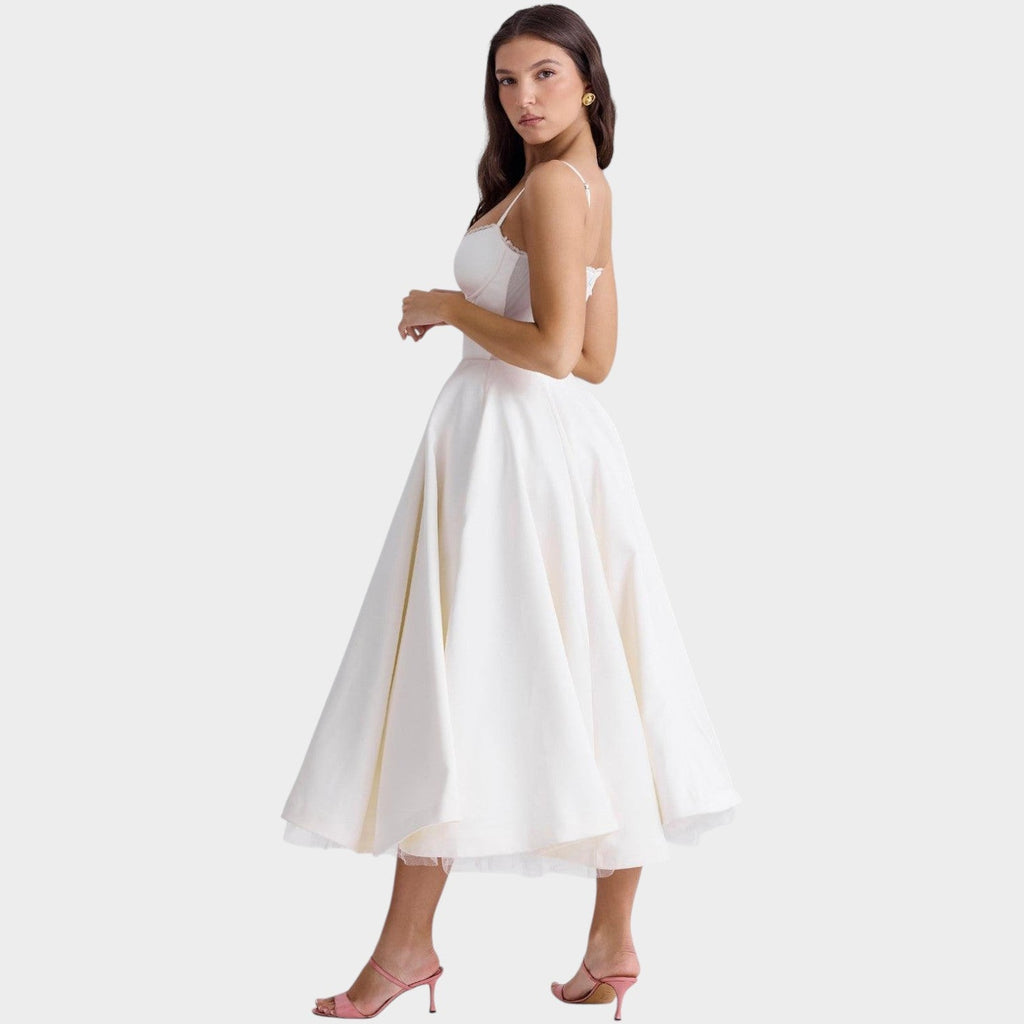 Timeless A-Line Midi Dress