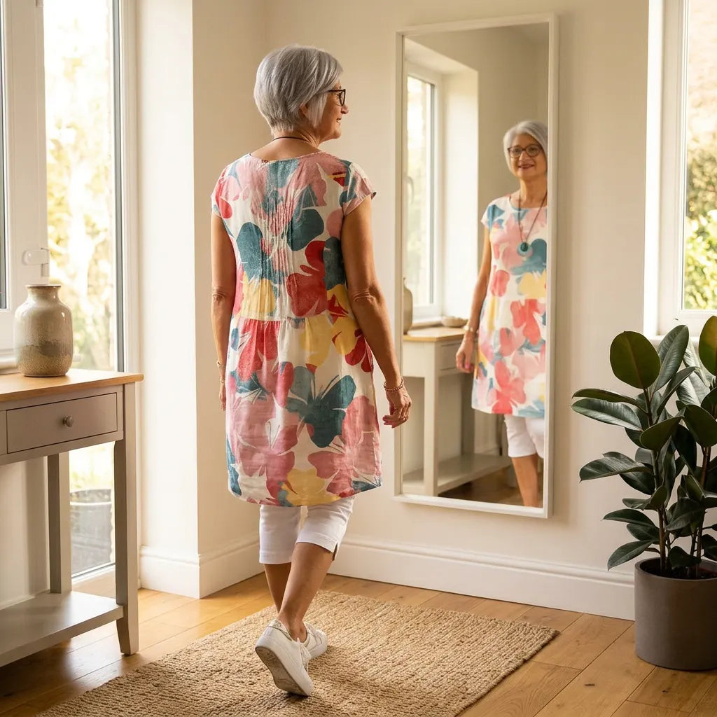 Florella – Watercolor Floral Summer Dress