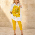 Florenza – Oversized Floral Top