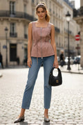 FULL & ZIP PEPLUM TOP