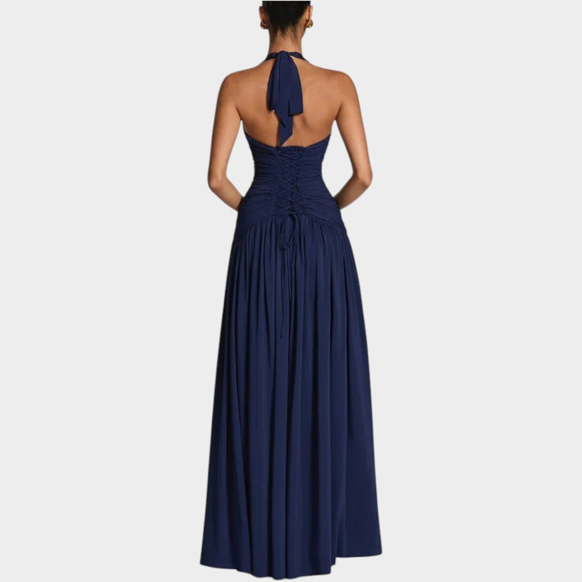 Halter Neck Maxi Dress