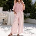 Lorna – Women's Airy Linen-like Two-Piece Set