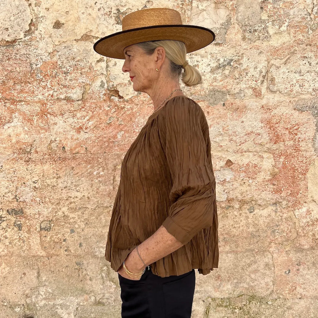 Crinkle  Cotton Top – Dadihouse