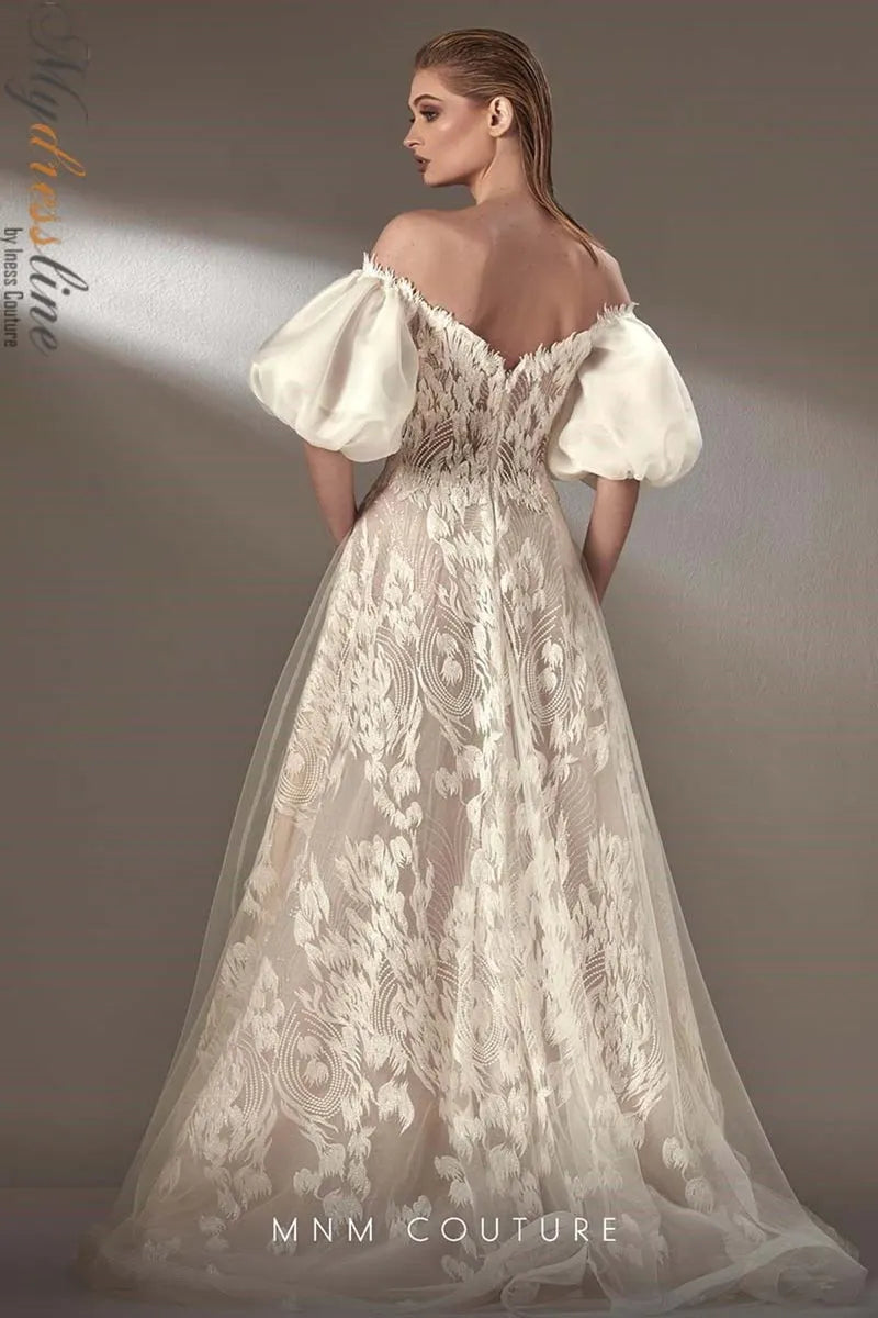 MNM Couture K3885 stunningly beautiful long evening dress
