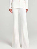 Fashion Casual High-Waist Pocket Trousers